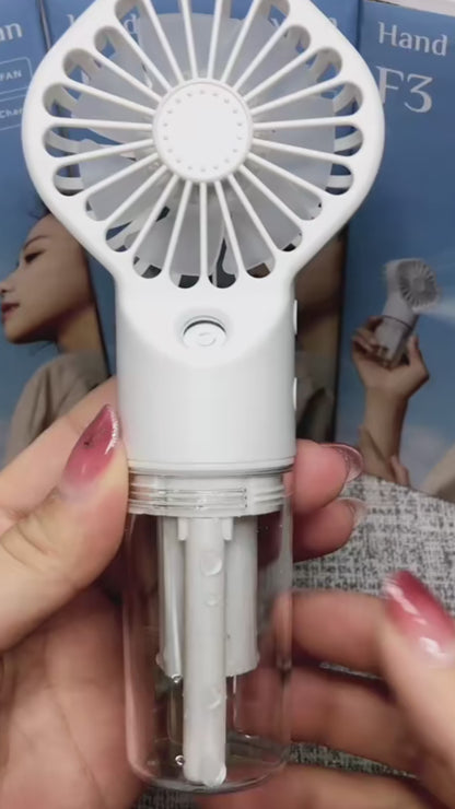Portable Handheld Spray Mist Fan mini handheld fan fan