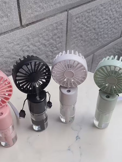 Portable Handheld Spray Mist Fan mini handheld fan fan