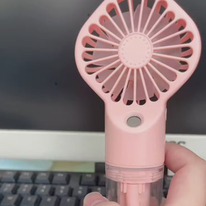 Portable Handheld Spray Mist Fan mini handheld fan fan