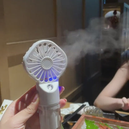 Portable Handheld Spray Mist Fan mini handheld fan fan