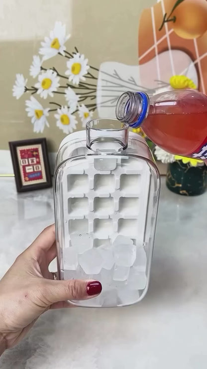 One-Click Molding Cooling Cup,Instant Ice Maker,Zero-Contact Design, Curling Mold, Portable & Stylish Chilled Drink