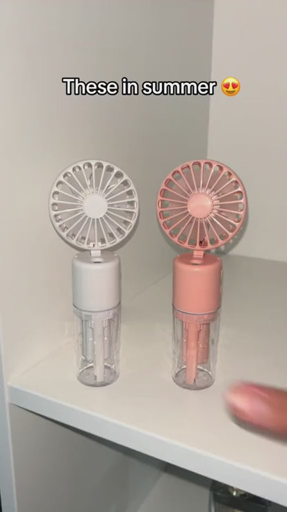Portable Handheld Spray Mist Fan mini handheld fan fan