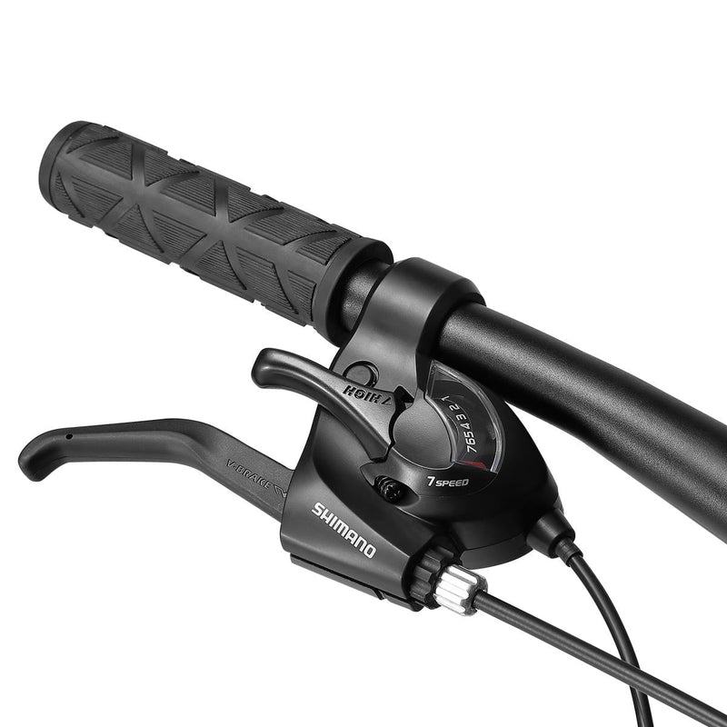 Ultralight ST24 Boys 24" Kids Hardtail Mountain Bike Stealth Black